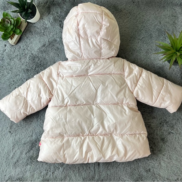 Billieblush Unicorn Puffer Baby Girls Jacket 6M - Picture 6 of 9